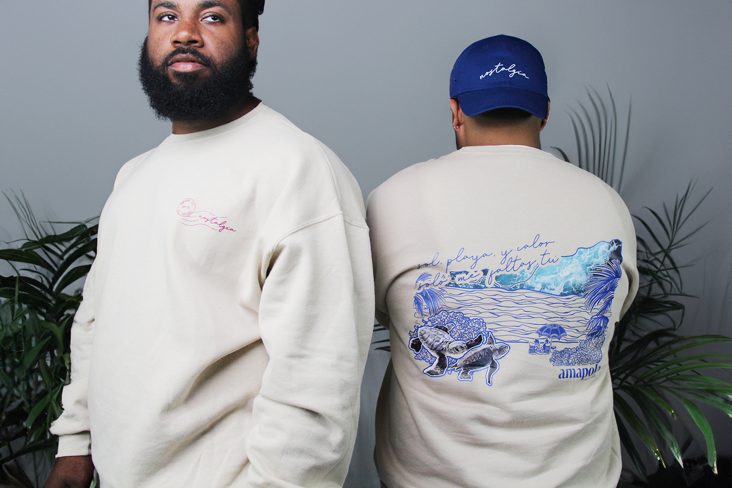 Olaje Crewneck Sweatshirt | Flamenco Beach