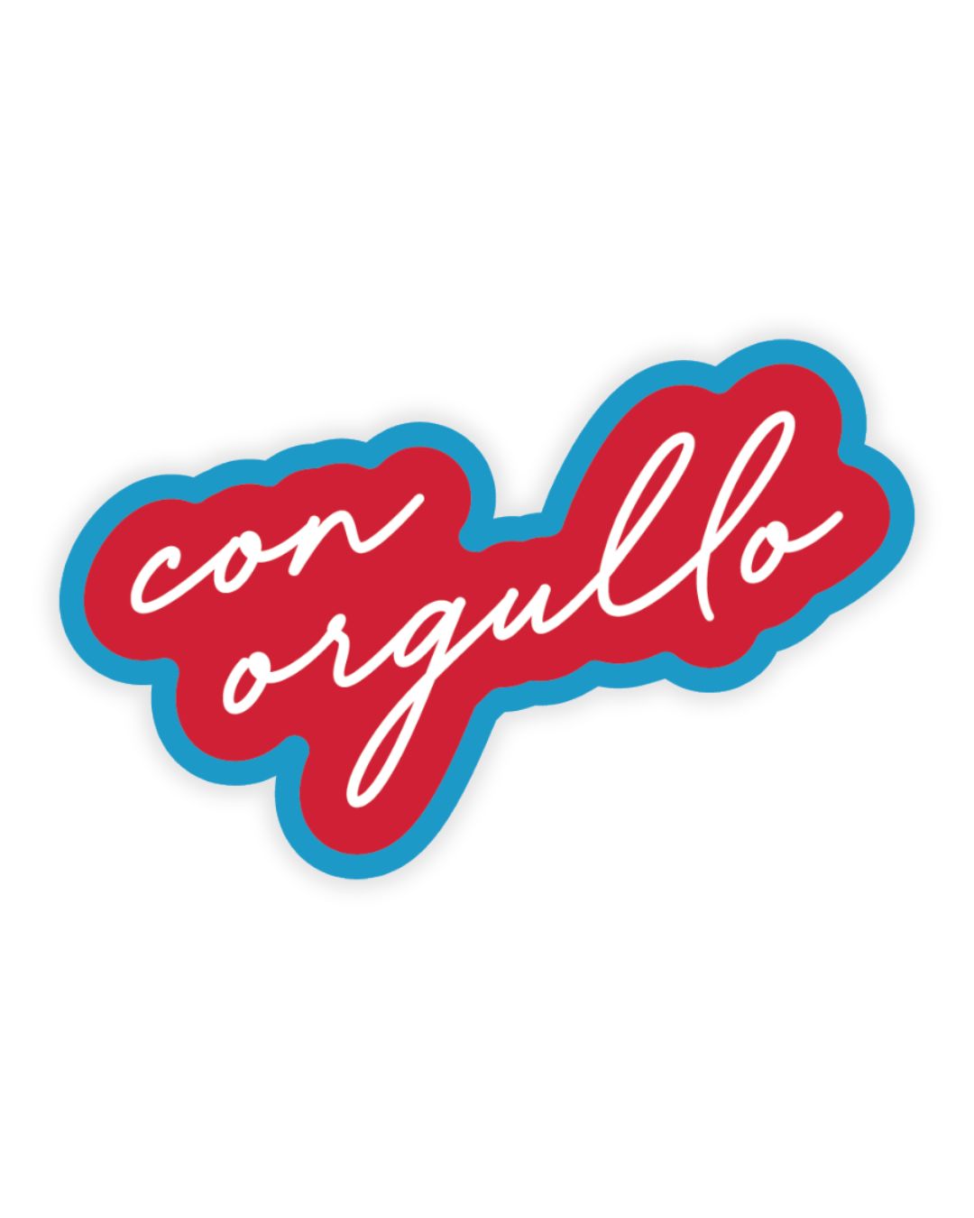 Con Orgullo Sticker